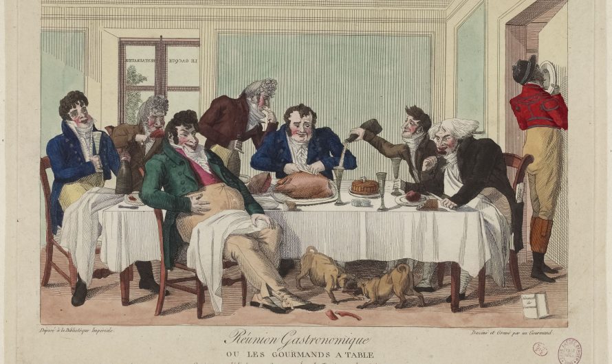 L’étiquette des dîners en 1829