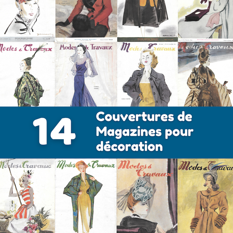71 publicités vintage issues de magazines français disponibles sur Etsy
